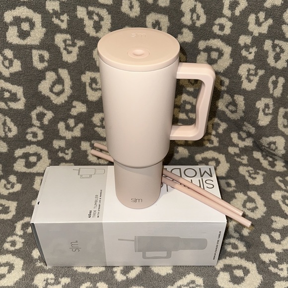 Simple Modern Trek 40oz Tumbler in Twirled In Tulle 😍 New 🆕 & Never Used😘 - Picture 3 of 17